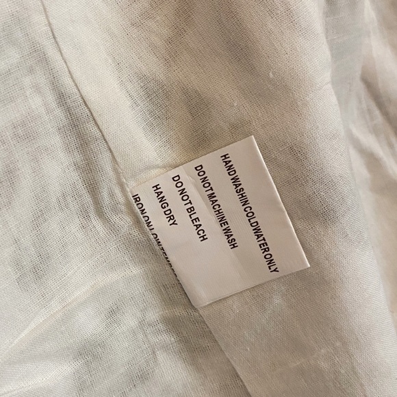 Solitaire Linen Palm Frond Floral Blazer - Picture 6 of 7